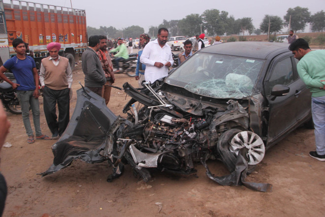 Road accident leaves four dead, over 10 hurt