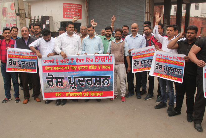 NGOs come together to protest against stubble-burning menace