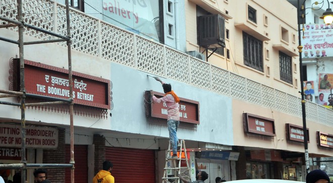 Locals give thumbs up to beautification of Hall Bazaar street