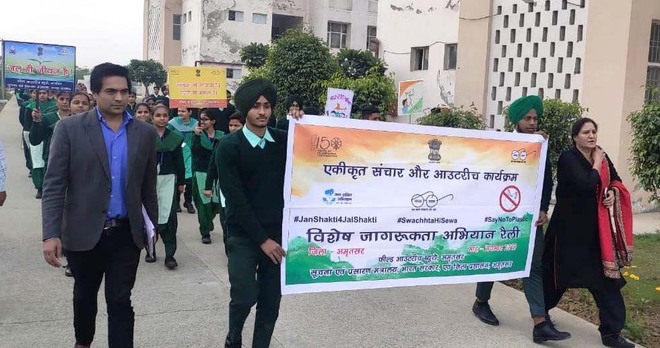 Students highlight importance of cleanliness, water conservation