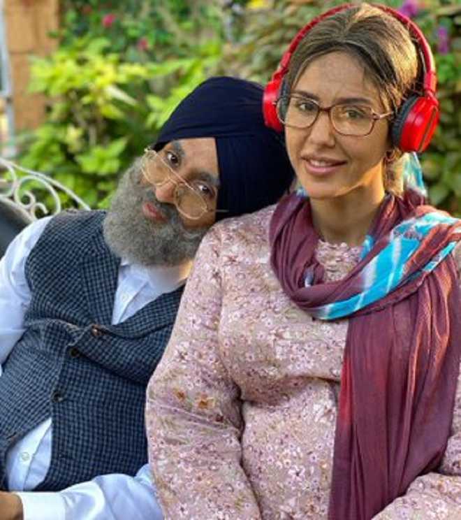 Diljit Dosanjh, Sonam Bajwa team up as an ‘old couple’ for new Bhangra number