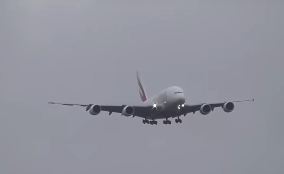 Emirates Airbus hits severe turbulence; watch dramatic landing