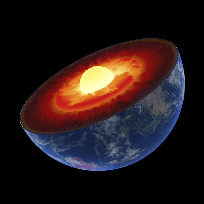 Earth's inner core could be covered by iron 'snow'