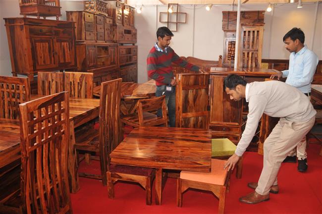 Pure wood furniture a crowd-puller at PITEX