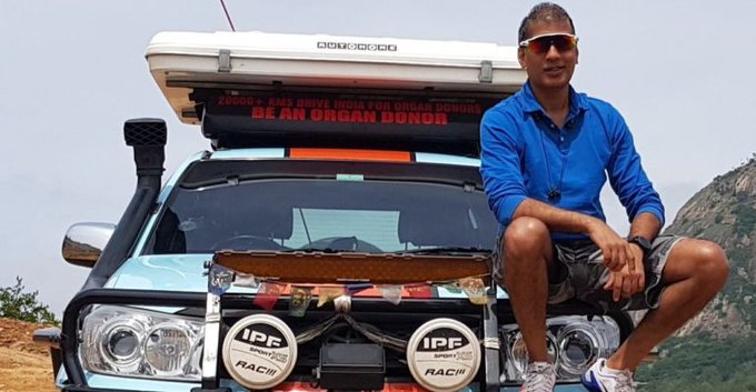 Indian-American drives around the world for organ donation awareness