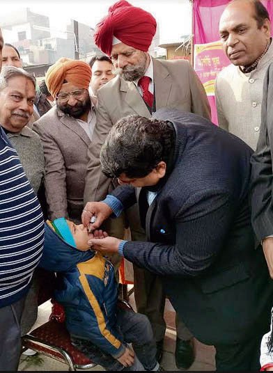 Day 1: 1.13 lakh children administered polio drops