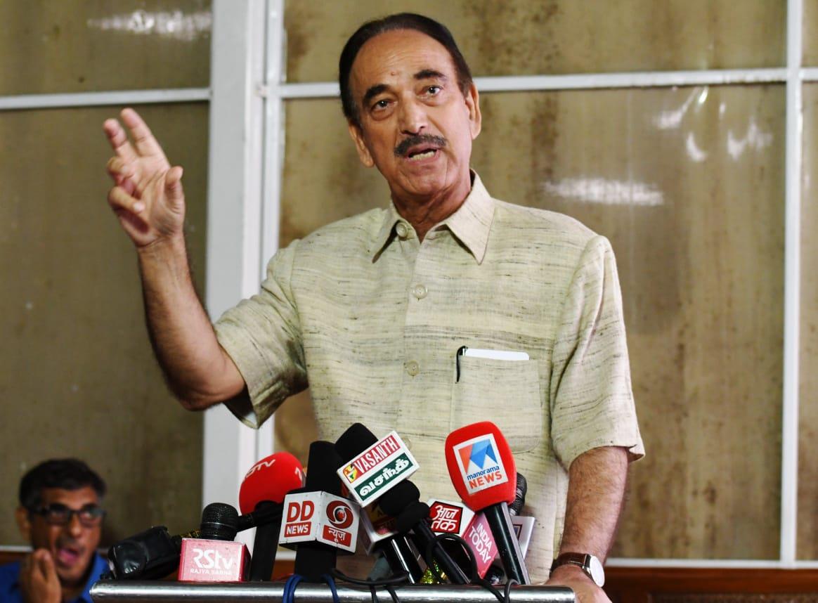 Historic judgment, this time court did not come under any pressure: Azad on SC’s J-K ruling