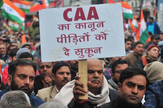 Pro-CAA rally held in Jammu