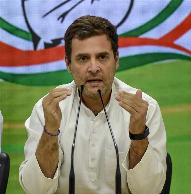 Rahul questions PM’s silence on DSP’s arrest