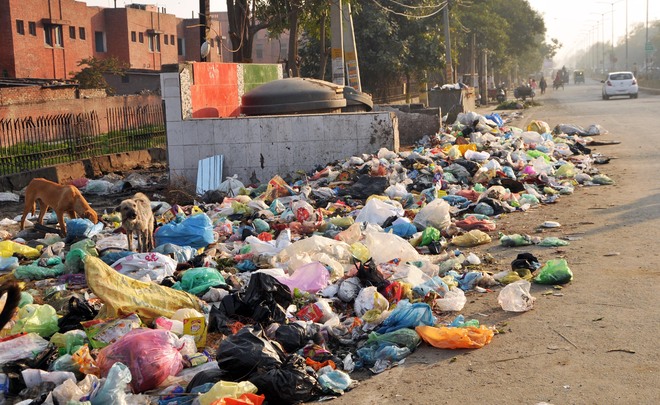 Firm staff suspend door-to-door garbage collection in many areas