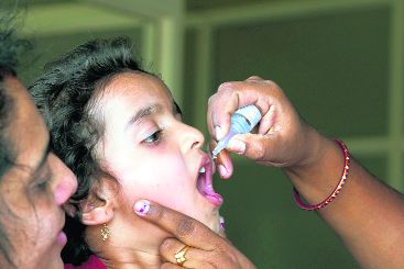 3-day polio drive from January 19