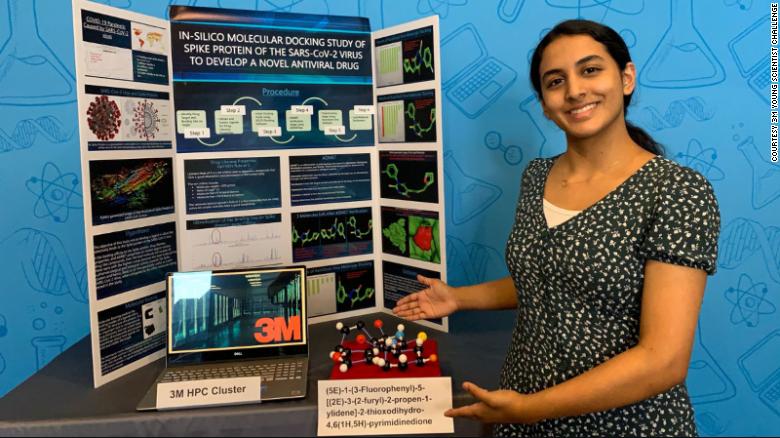 Indian-American teen wins $25,000 for work on potential Covid treatment