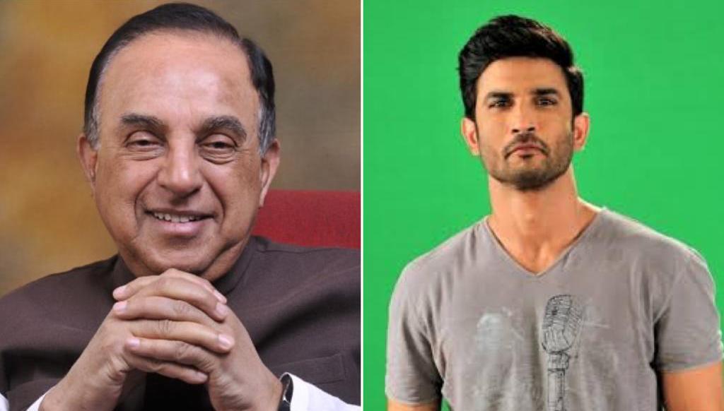 'Why was the orange juice glass not preserved' in Sushant Rajput death case, asks BJP MP Subramanian Swamy