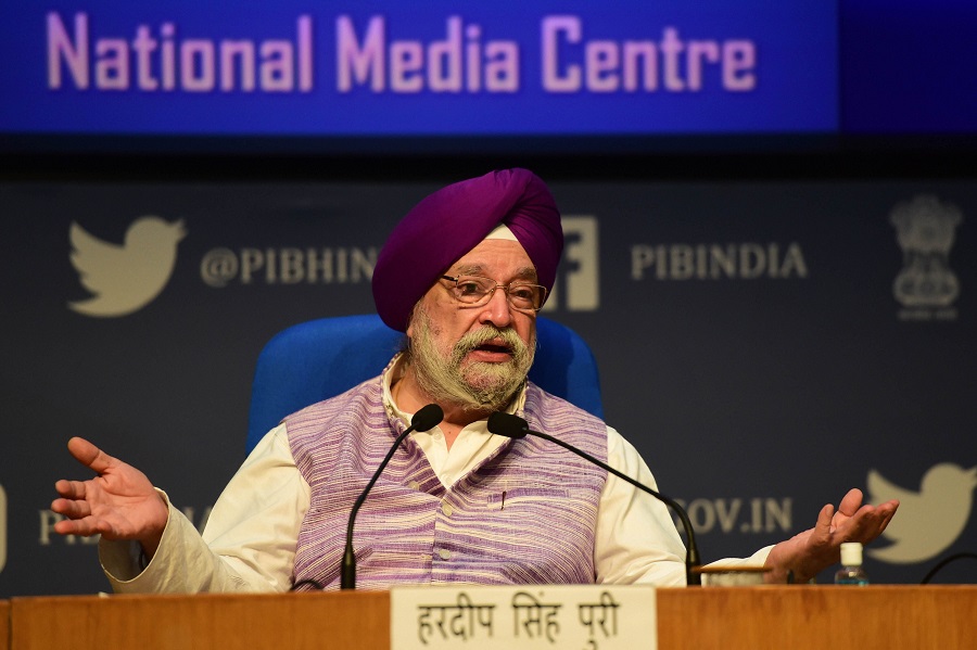 Bidding for Air India to be done on enterprise value: Hardeep Puri