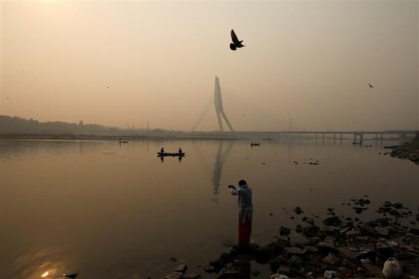 Delhi’s air quality borders ‘severe’ category