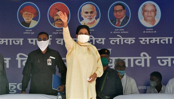 Mayawati suspends 7 rebel MLAs; says BSP will vote for BJP to ensure SP defeat