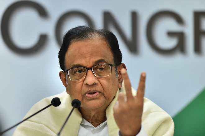 Chidambaram cites Biden’s ‘unity over division’ remark, urges voters in Bihar, MP to take similar vow