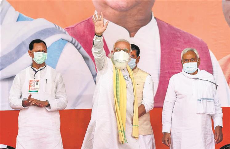 In Bihar, PM Modi targets Punjab: MSP an excuse to shield brokers