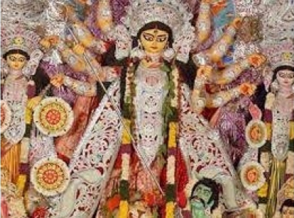 A Durga idol that never got immersed