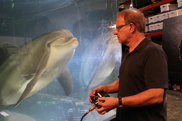 The robot dolphin that could replace captive animals at theme parks one day