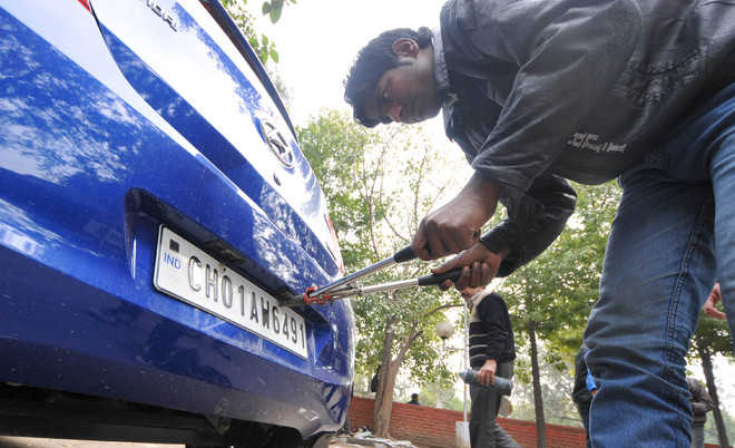Chandigarh Transport Department to e-auction fancy numbers of CH01-CC series from November 7