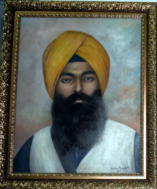 Kirtaniya’s portrait installed in Central Sikh Museum