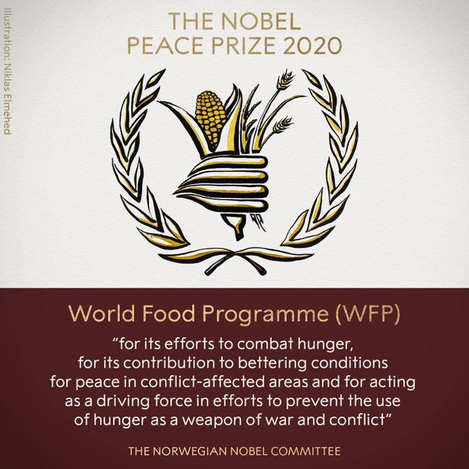 Peace Nobel for feeders