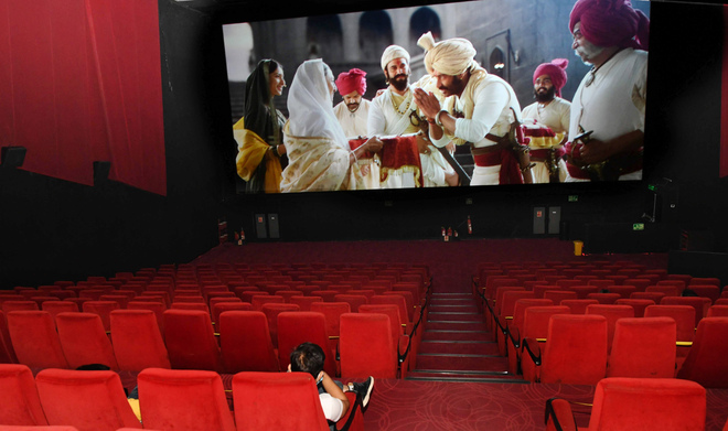 Few show up as cinemas reopen in Chandigarh