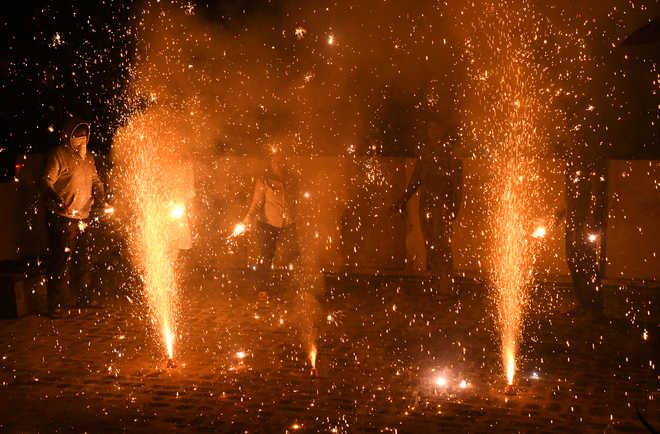 Burst crackers from 8 to 10 pm on Diwali