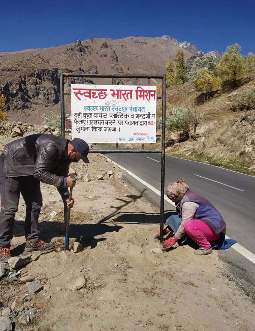 In Lahaul, Rs 1,000 fine for littering