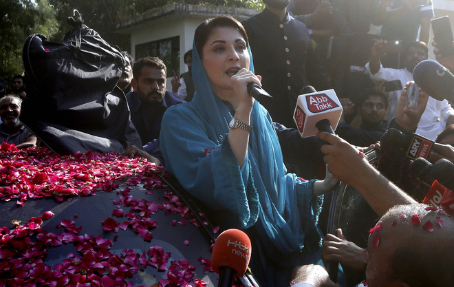 Maryam Sharif booked for holding anti-Pak govt rally