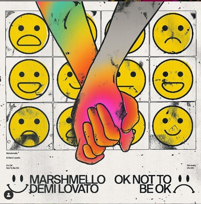 Marshmello and Demi Lovato’s latest song Ok Not To Be OK talks about mental health and the stigma around it