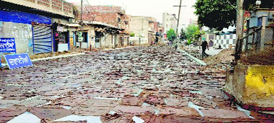 Authorities stretched as progress of Batala roads hit