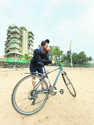 Karan Jotwani’s ‘me time’ is cycling!