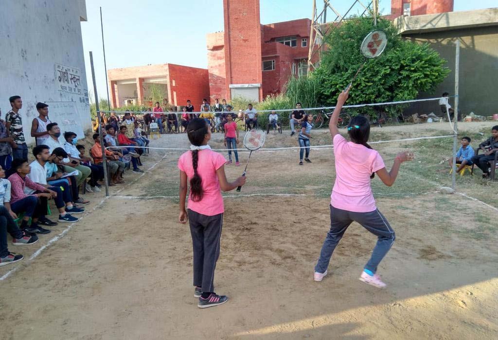 Badminton tourney at Gandhi School
