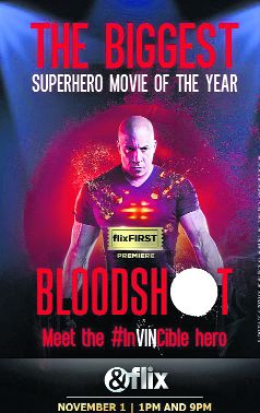 Vin Diesel’s Bloodshot set for TV premiere