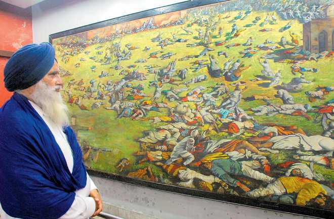 Copyright row over Jallianwala painting