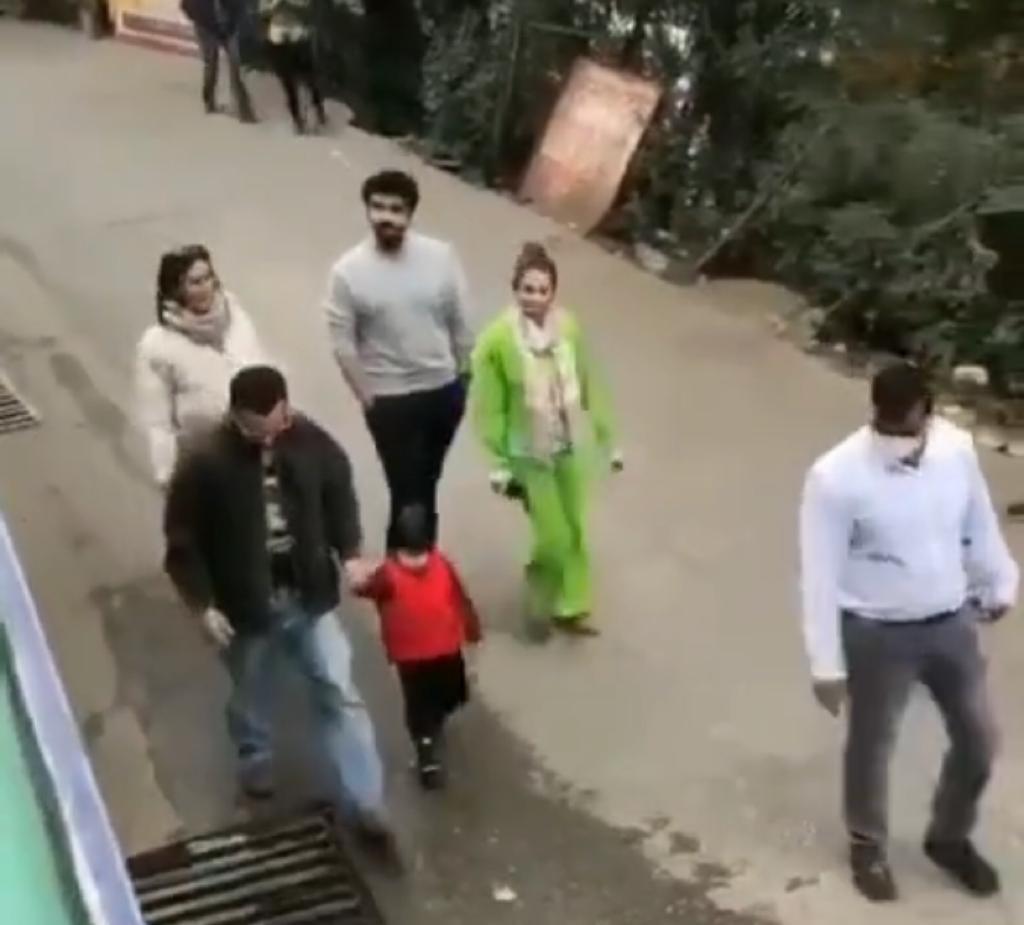 Taimur Ali Khan yells 'no photos' as Kareena Kapoor, Saif walk down Dharamsala road with Arjun Kapoor, Malaika Arora; watch