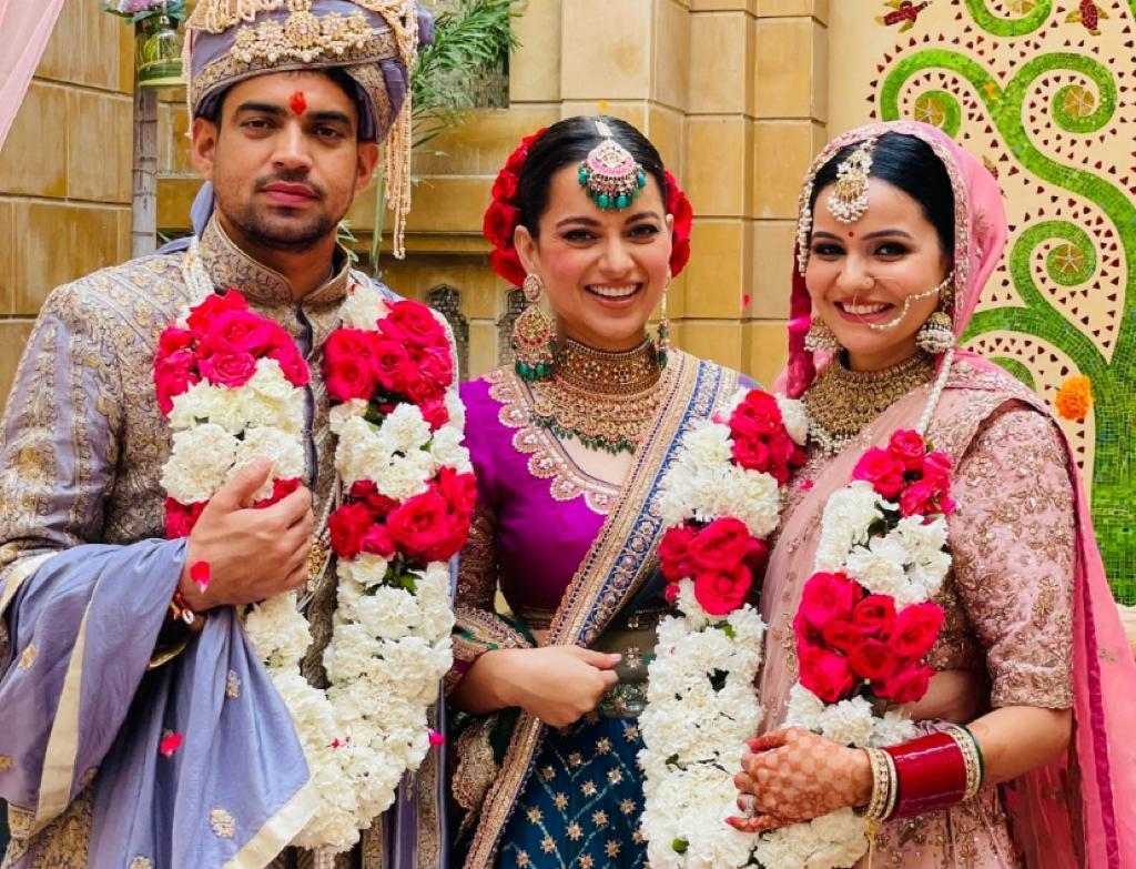 Kangana Ranaut's brother Aksht gets married in Udaipur; 'welcome to the family', says actor; pictures viral