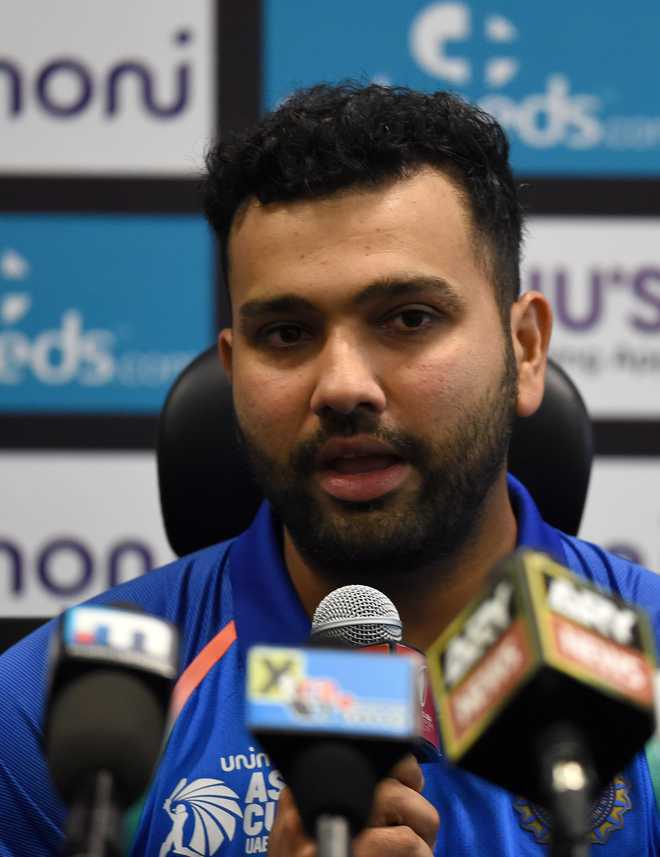 Hamstring is absolutely fine, says Rohit Sharma