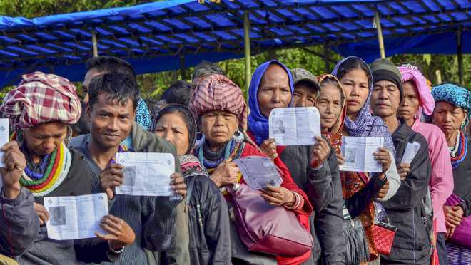 Female voters outnumber male voters in Mizoram
