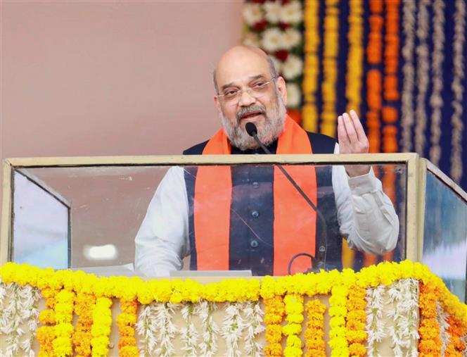 Amit Shah slams Gupkar alliance; alleges it wants foreign forces to intervene in J-K
