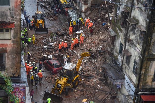 Old three-storey building collapses in Delhi’s Keshav Puram; no injuries reported