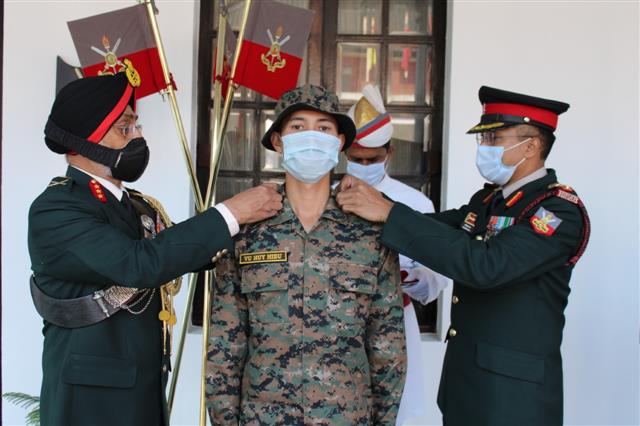 Pipping ceremony of three cadets from Vietnam held at IMA