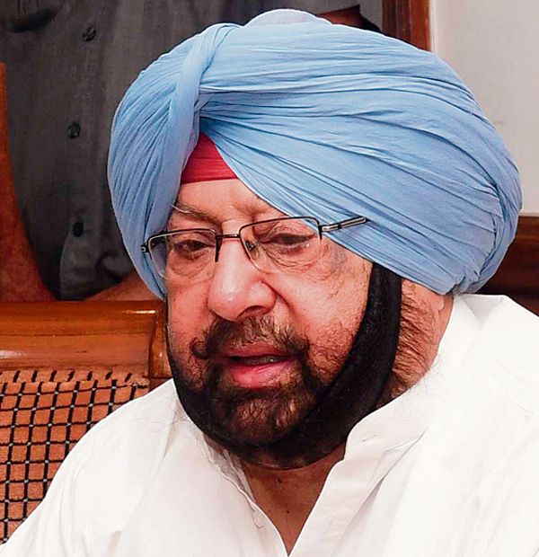 Punjab CM Capt Amarinder Singh writes to Nadda, objects  to farmers being called ‘Naxals’