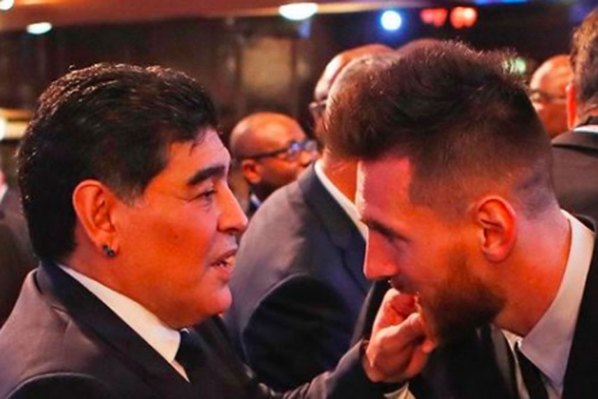 Maradona & Messi: Two symbolic extremes of a football superstar