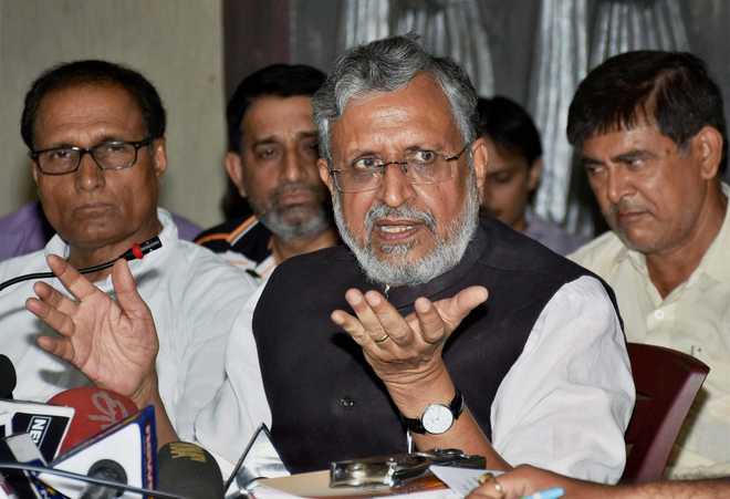 Former Bihar Deputy CM Sushil Modi is BJP nominee for Rajya Sabha bypoll