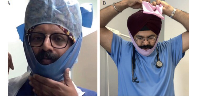 UK team trials ‘Singh Thattha’ to protect bearded doctors on COVID frontline