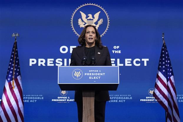 Will get COVID-19 under control by listening to experts: Kamala Harris