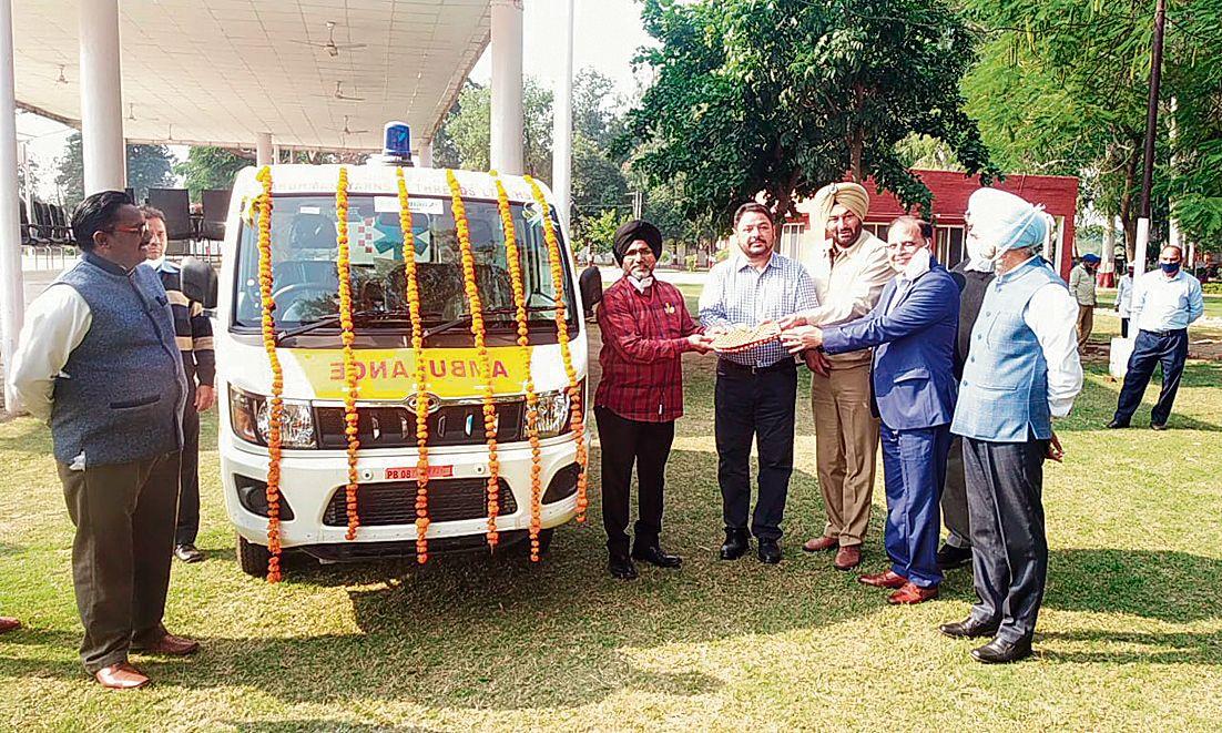 Police Hospital gets ambulance